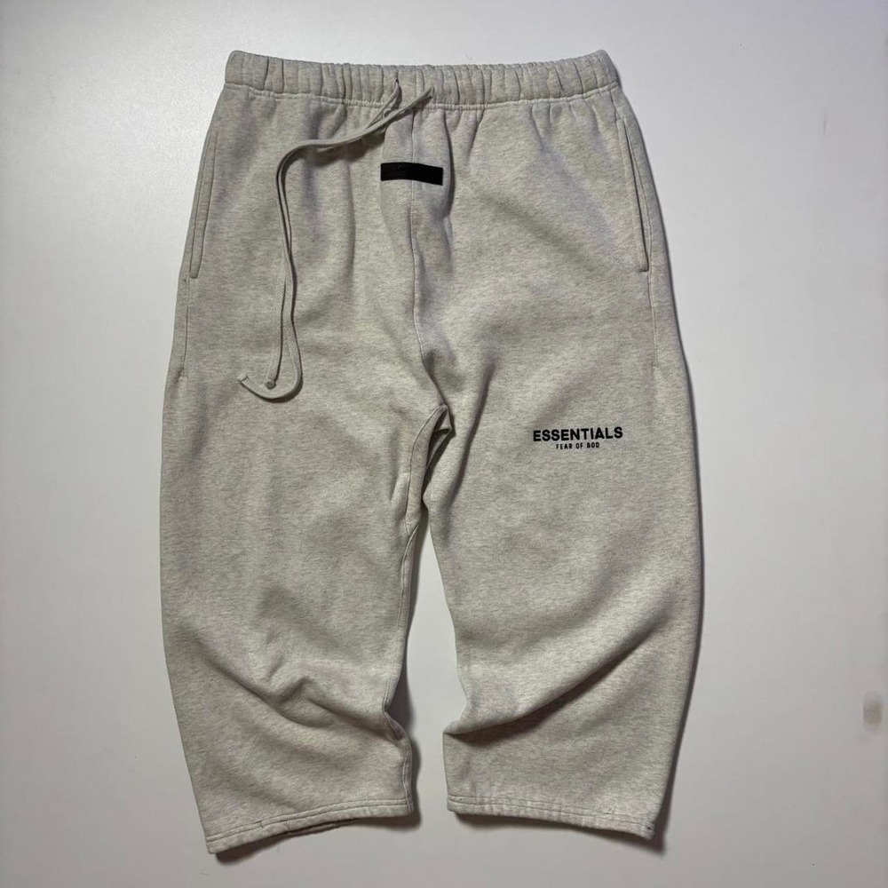 Fear of God Essentials Sweatpants - Oatmeal Heather - XL